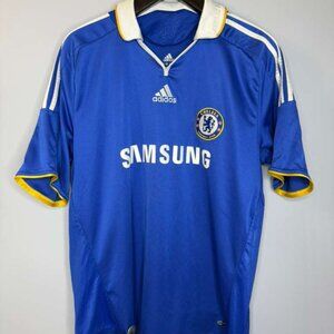 Chelsea Home 2009 Football Soccer Adidas Jersey Mens Trikot Blue Men’s XL
